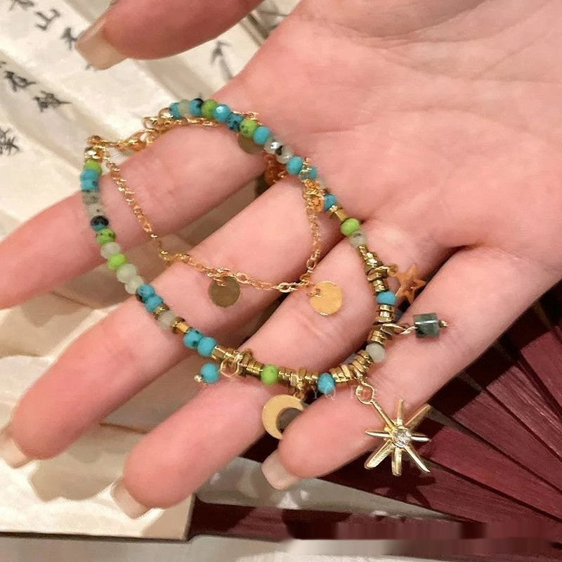 Affordable Luxury Niche Design Ethnic-style Minimalist Vintage Bracelet